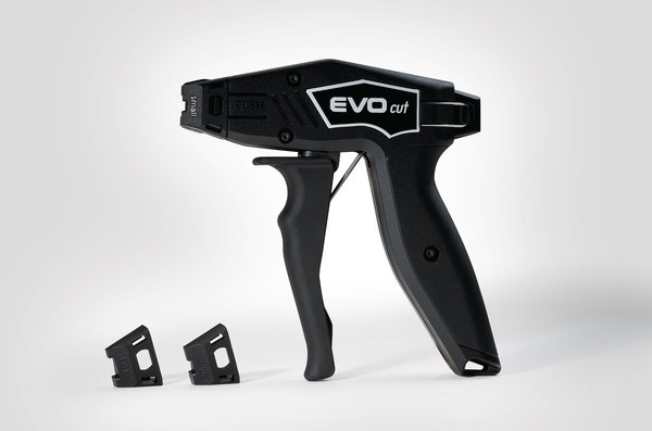 L’outil EVO cut coupe les colliers de serrage en plastique en toute sécurité sans endommager les câbles